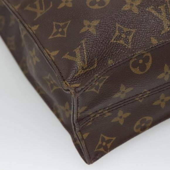 LOUIS VUITTON Monogram Sac Plat Hand Bag M51140 - Picture 16 of 16
